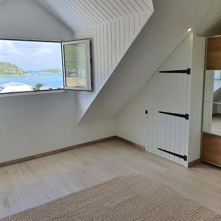 Pinel Superbe Appartement En Residence Vue Mer Cul de Sac Exteriör bild