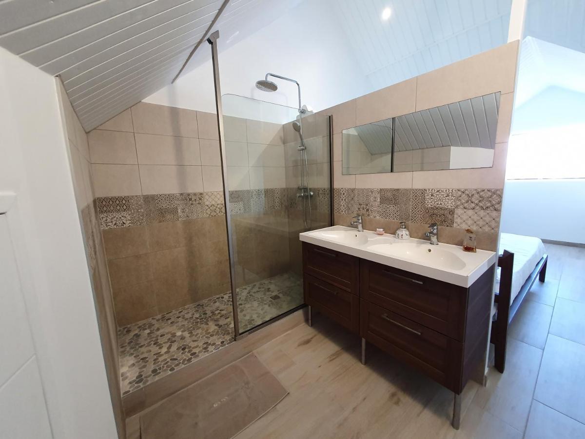 Pinel Superbe Appartement En Residence Vue Mer Cul de Sac Exteriör bild