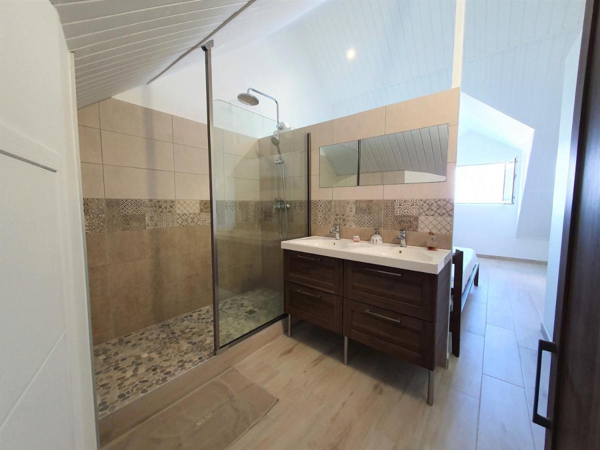 Pinel Superbe Appartement En Residence Vue Mer Cul de Sac Exteriör bild